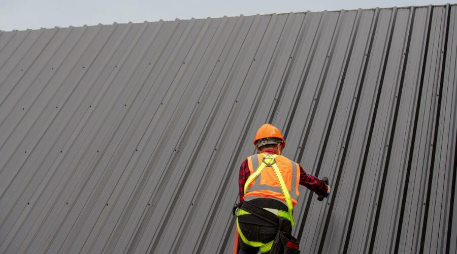 Professional metal roof installation services in Langley, AR